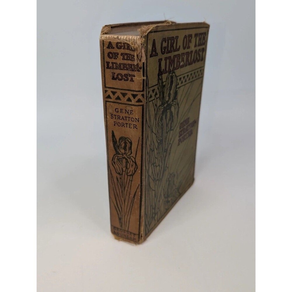 1909 A Girl of the Limberlost Gene Stratton-Porter HC Grosset Dunlap Antique
